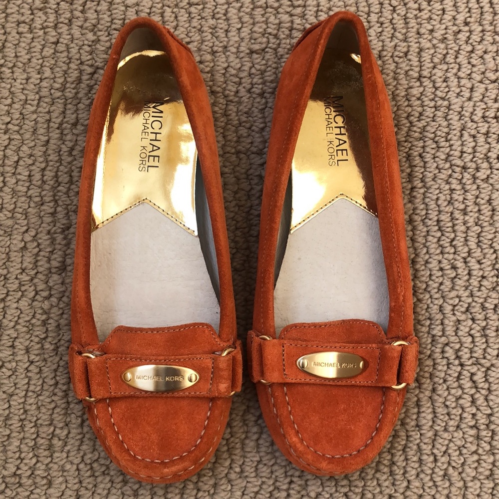 Michael Kors flat suede shoes - Picture 2 of 5